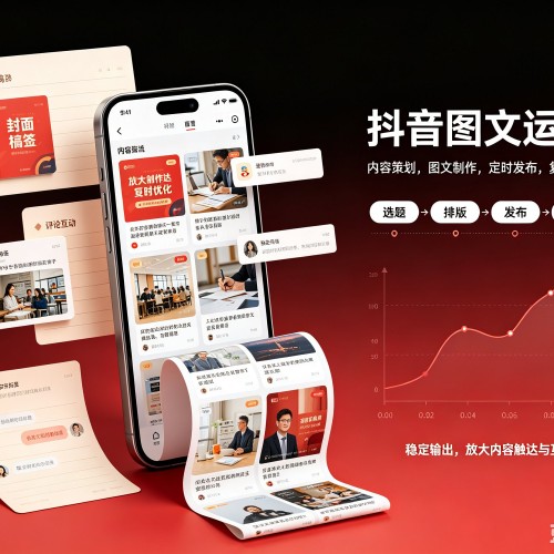 红旗抖音图文代运营服务